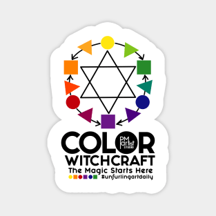 Color Witchcraft (Black Lettering)  PM artist Studio Magnet