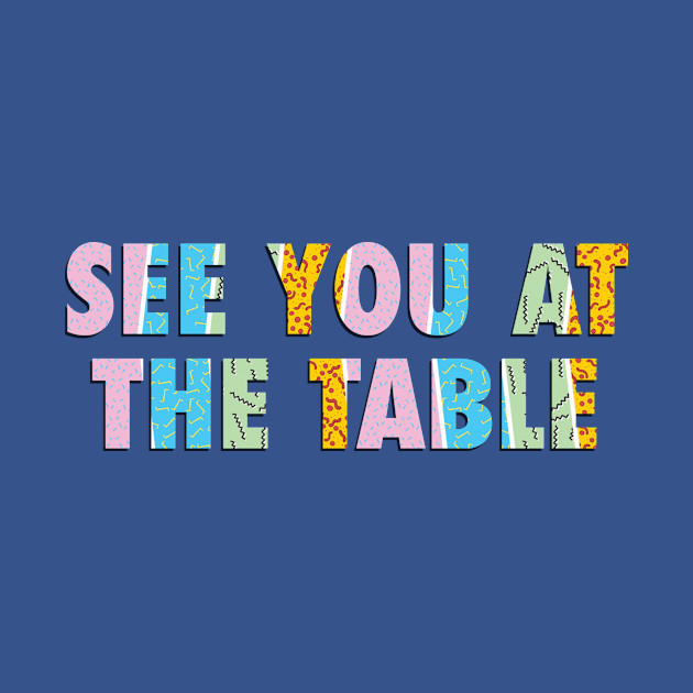 See you at the Table - Fishbeard - T-Shirt