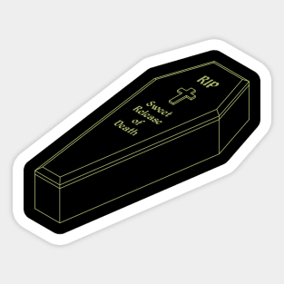 SupLouis Coffin Sticker — KILLTHEGIANT™