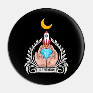 Stock Trading Trader To The Moon Trading Pin