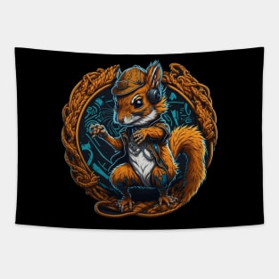 hip-hop squirrel Tapestry