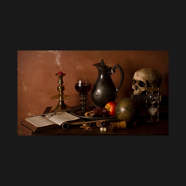 Vanitas With Port and Walnuts by TheBigYin