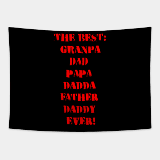 Daddy Fathers Day! Tapestry