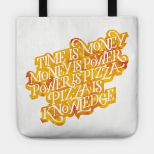 Power is Pizza Tote