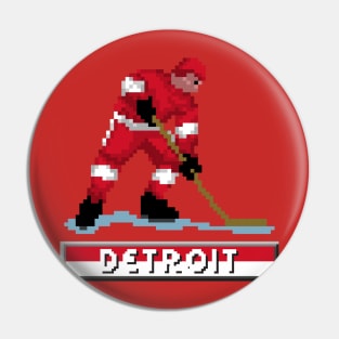 Detroit Hockey Pin