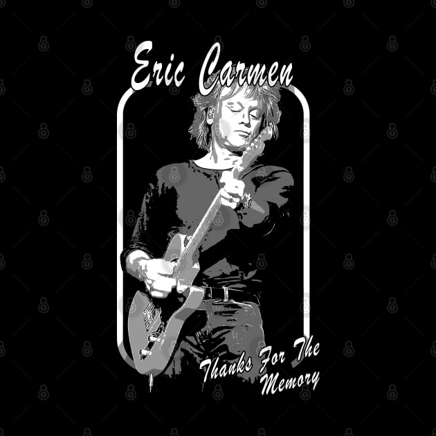 Eric Carmen black and white vintage by jerrysanji