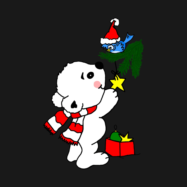 Christmas Polar Bear Cub by imphavok