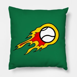 The Flaming Sliotar Pillow