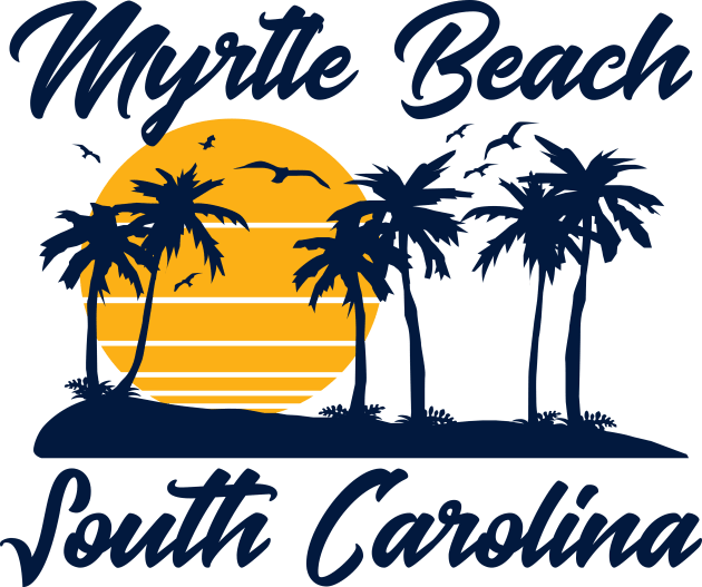 Myrtle Beach South Carolina Kids T-Shirt by DetourShirts