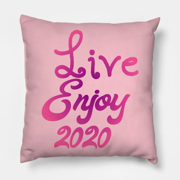 Live Enjoy Today Beautifull Pillow by Shop Ovov
