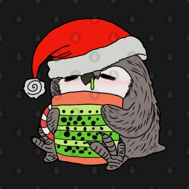 Santa owl by Zodx99