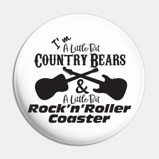 Little Bit Country Bears - Little Bit Rock'n'Roller Coaster Pin