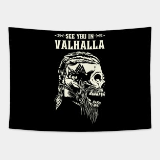 See You In Valhalla Tapestry