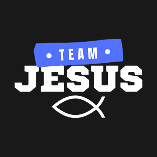 Team Jesus Fish - Christian T-Shirt