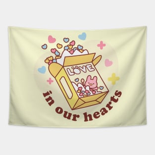 Love in your hearts Tapestry