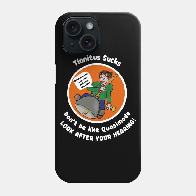 Tinnitus Sucks Phone Case by EmmaFifield