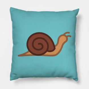 Simple Garden Snail Pillow