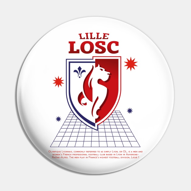 Lille OSC Classic Pin by The Ring
