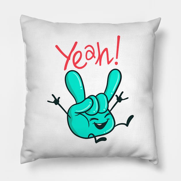 Yeah! Pillow by maddula