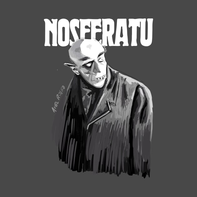 Nosferatu Illustration - 1932. by burrotees