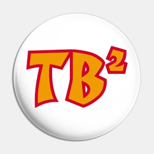 TB Squared - White Pin