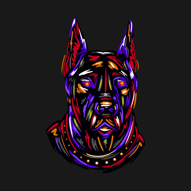 Dog Doberman by Razym