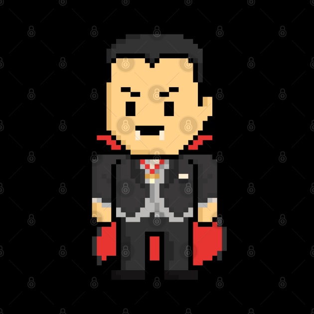 Pixel Monster Vampire by gkillerb