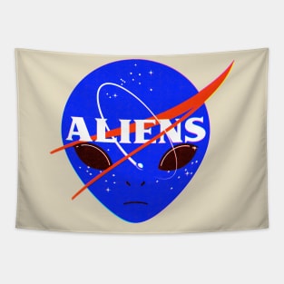 aliens spce program Tapestry