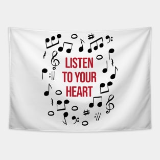 Music - Listen to your Heart Tapestry