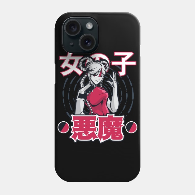 Just A Girl Who Loves Anime Gifts for Teen Girls Anime Merch Phone Case by Kali Space