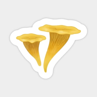 Chanterelle Mushroom Magnet