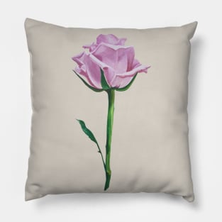 Pink Rose Pillow