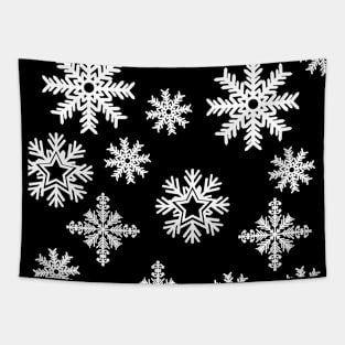 Christmas Snowflakes Tapestry