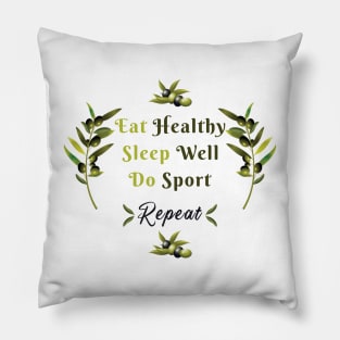 Eat healthy Pillow