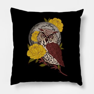 Celestial Nocturnal owl Pillow