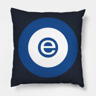 E is for Everton Pillow