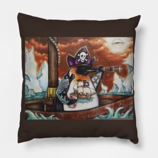 Pirate Penquin Pillow