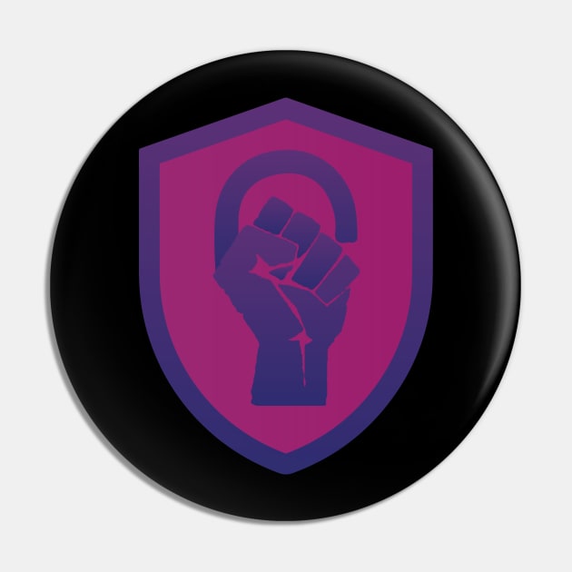 Purple Team BIC Patch Pin by blacksincyberconference