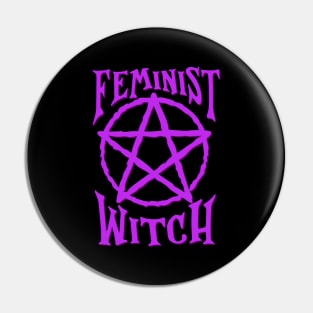 Feminist Witch Pin