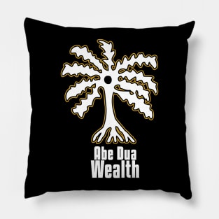 Abe Dua | Adinkra Symbol | African | African American | Black Lives Pillow