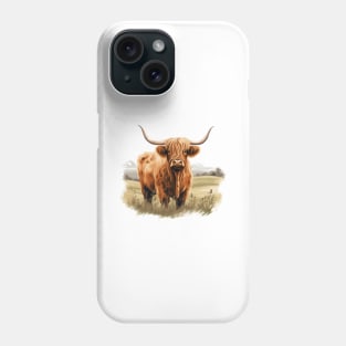 Highland Bull Phone Case
