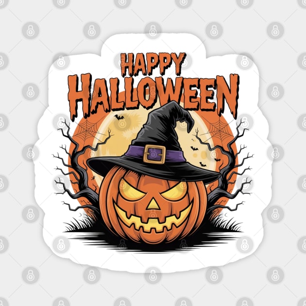 halloween-vibes Magnet by Creatifly Graphic Tees