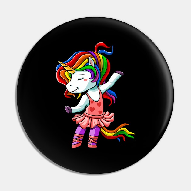 Ballerina Unicorn SHIRT ballet dancing girl dance Pin by ELFEINHALB