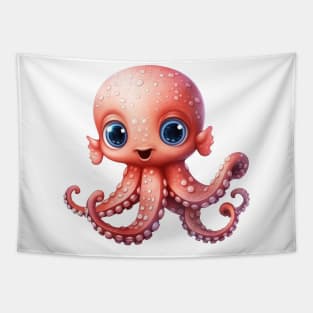 Baby Octopus Tapestry