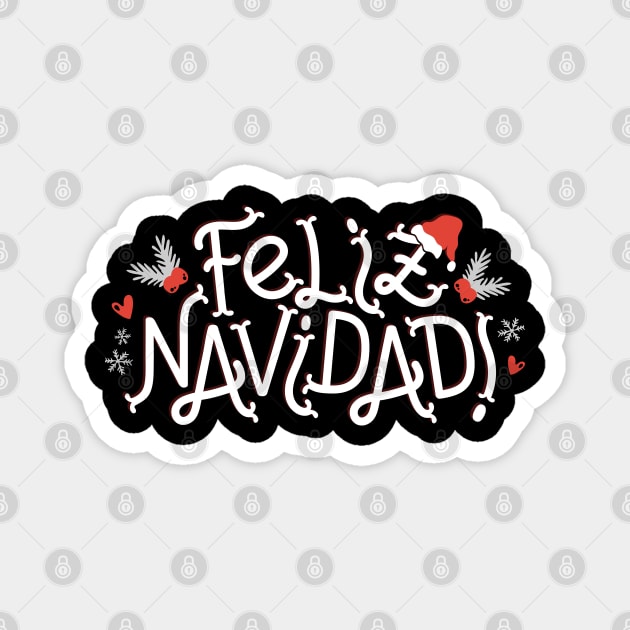 feliz navidad Magnet by JayD World