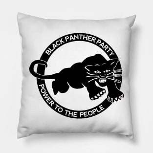 Black Panther Party Pillow