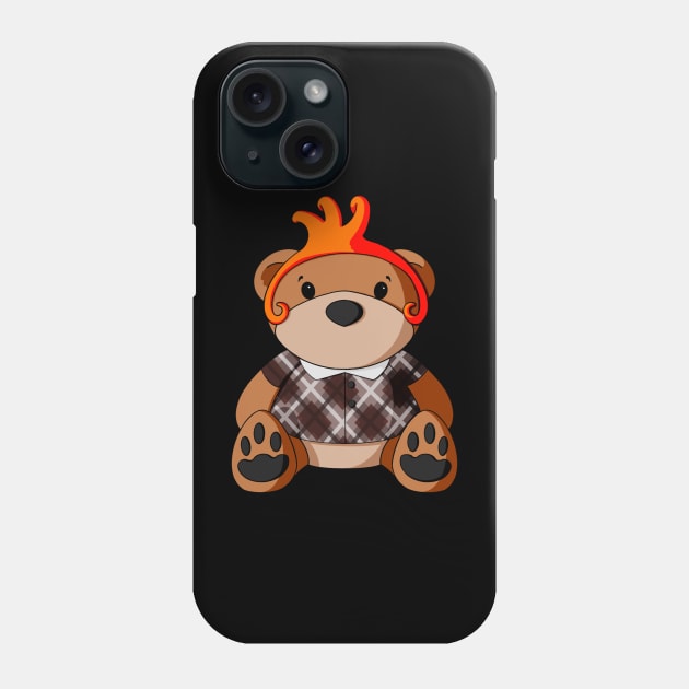 Oz Munchkin Teddy Bear Phone Case by Alisha Ober Designs