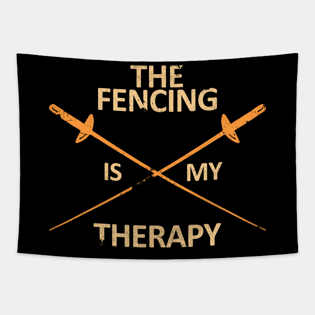 fencing Tapestry by Circle Project