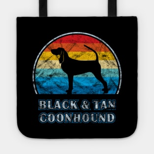 Black and Tan Coonhound Vintage Design Dog Tote