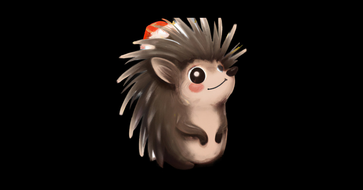 Cute Porcupine Drawing Porcupine Magnet TeePublic